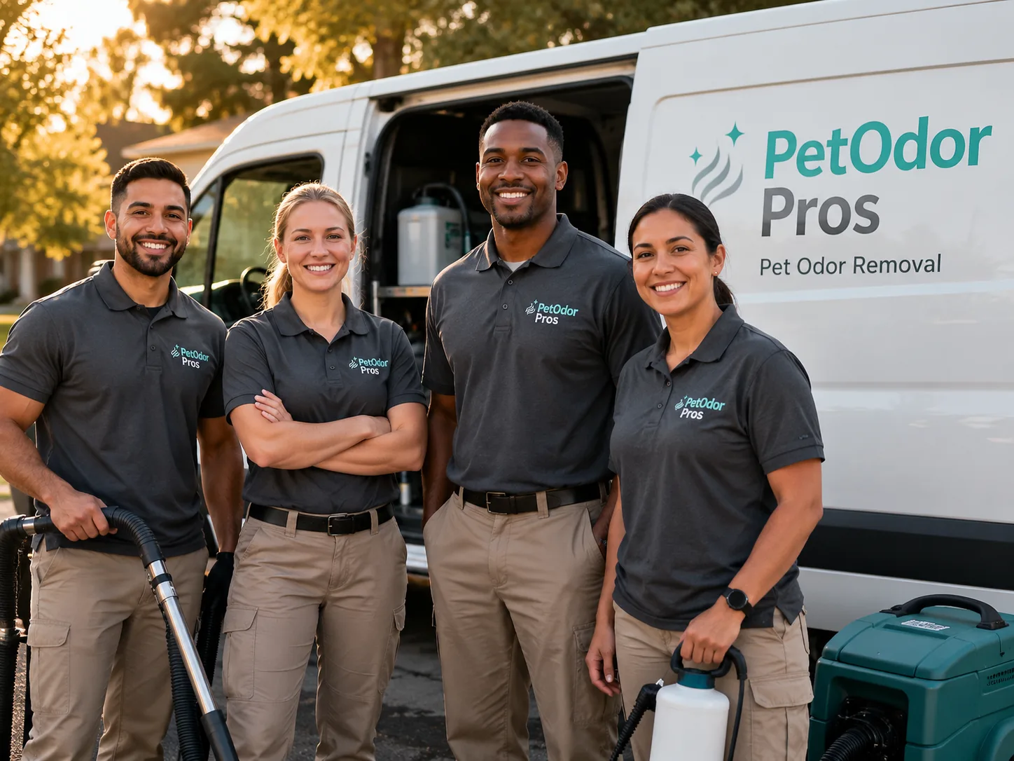 Pet Odor Removal team serving Waterford, MS